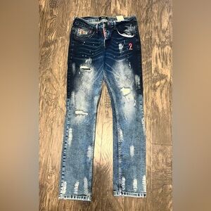 ICON Blue Jeans Distressed